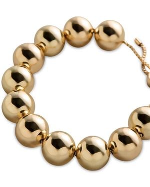 BaubleBar Jane Beaded Statement Slider Bracelet - Metallic