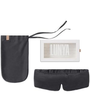 Lunya Weighted Silk Sleep Mask - White