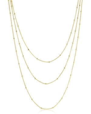 SET & STONES Kennedy Layered Necklace - White