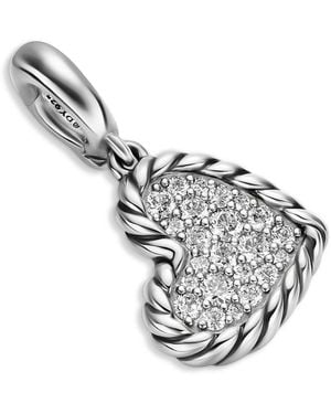 David Yurman Dy Elements Heart Pendant - Metallic
