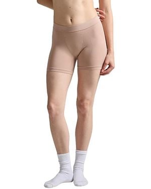 OXER Silky Modal 5-Inch Baller Boxer Briefs - Natural