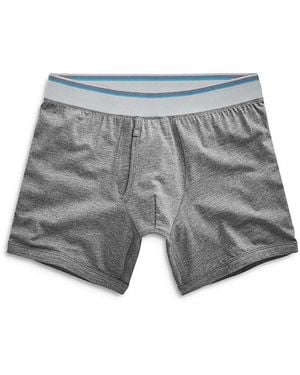 Mack Weldon 18 Hour Jersey Boxer Briefs - Gray