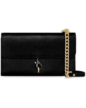 Rebecca Minkoff Megan Wallet On A Chain - Black