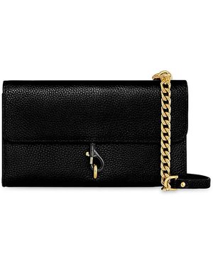 Rebecca Minkoff Megan Wallet On A Chain - Black
