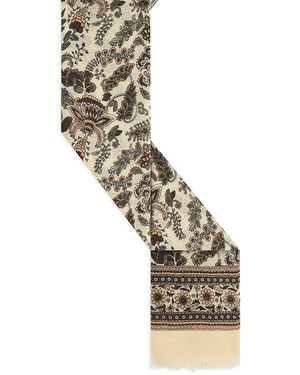 Gerard Darel Sandie Wool & Silk Scarf - Metallic