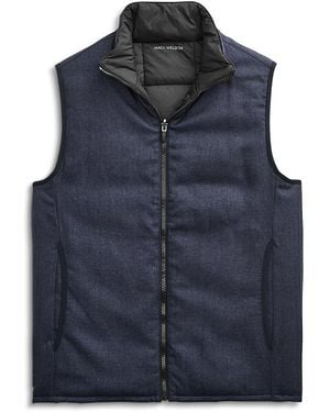 Mack Weldon Habitat Puffer Vest - Blue