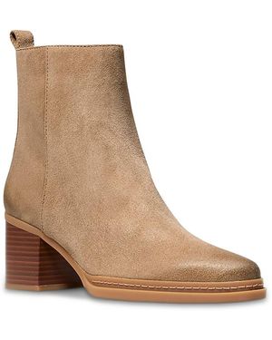 Michael Kors Michael Lex Suede Ankle Booties - Brown
