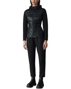 Mackage Agatha Mixed Media Jacket - Black