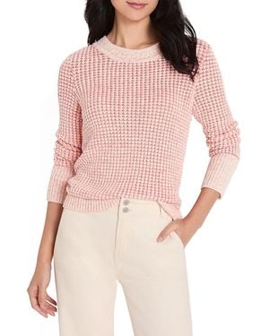 NIC+ZOE Colour Spray Sweater - Pink