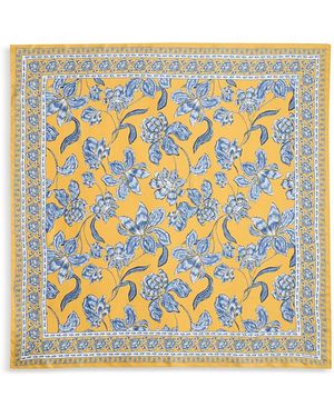 Madewell Medium Silk Bandana - Metallic