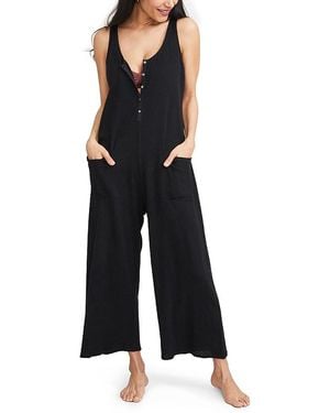 Hatch Collection The Maternity Nursing Friendly Feeding Jumpsuit - Black