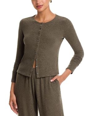 Velvet By Graham & Spencer Raya Cardigan Top - Brown