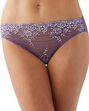 Wacoal Embrace Lace Bikini - Purple