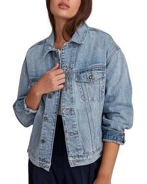 FAVORITE DAUGHTER Otto Cotton Denim Jacket - Blue