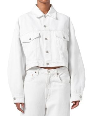 Agolde Palmer Jacket - White