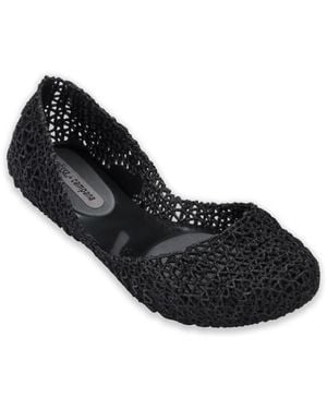 Melissa Camppap Vii Slip On Flats - Black