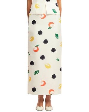 LEO LIN Quinn Maxi Skirt - Natural