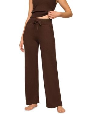 Eberjey Sweater Pants - Brown