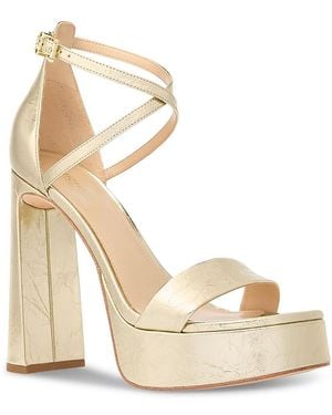 Michael Kors Cami Platform Sandals - Metallic