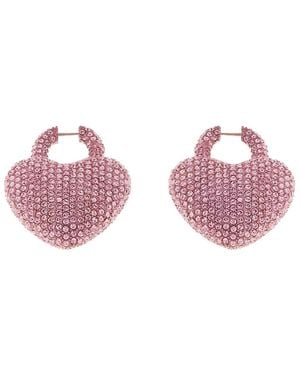 Balenciaga Minnie Earrings - Pink