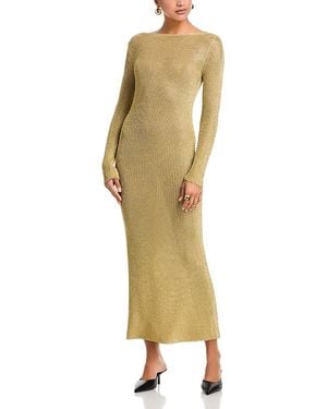 STAUD Nikitta Dress - Metallic