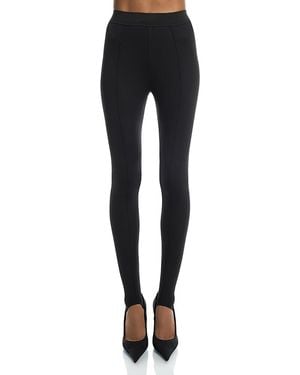 Wardrobe NYC Closet. Nyc Opaque Stirrup Leggings - Blue