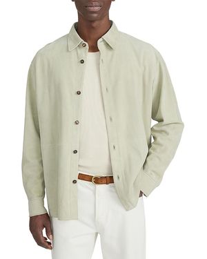 FRAME Suede Jacket - Gray