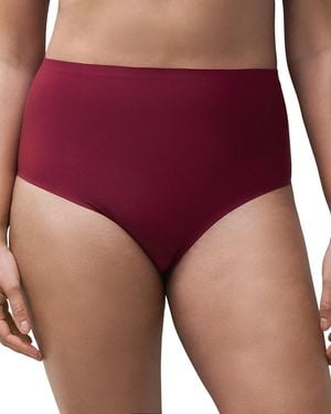 Chantelle Soft Stretch One-Size Full Briefs - Purple