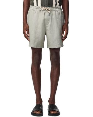 NN07 Gregor 1454 Relaxed Fit Linen Shorts - Natural