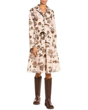 Moncler Shirt Dress - Natural