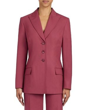 Santorelli Freya Three Button Jacket - Red