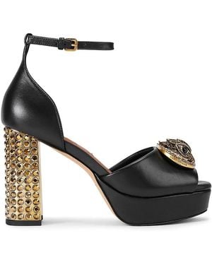 Kurt Geiger Chelsea Platform Sandals - Black