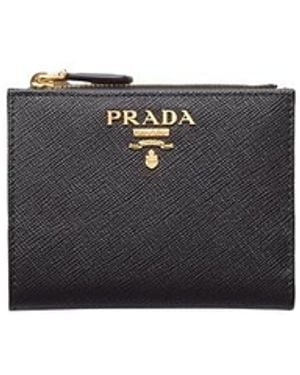 Prada Small Saffiano Leather Wallet - Multicolor