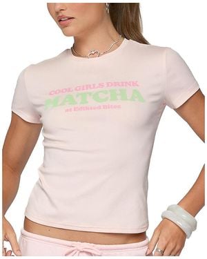 Edikted Bites T Shirt - White