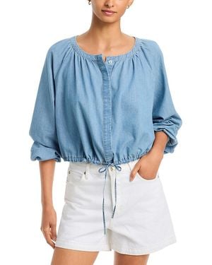 PAIGE Gloria Top - Blue