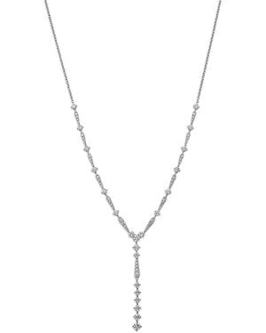 Bloomingdale's Fine Collection Luxe Collection Diamond Lariat Necklace - Metallic