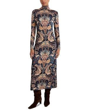 Marie Oliver Paxton Turtleneck Bodycon Dress - White