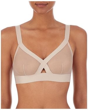 DKNY Sheers Triangle Bralette - Brown