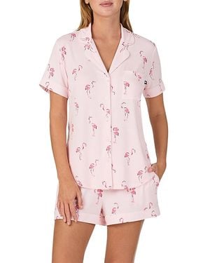 Kate Spade Printed Boxer Pajama Set - White