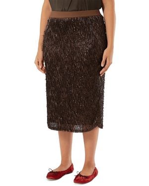 Marina Rinaldi Mrnattore Skirt - Brown