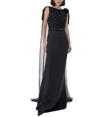 Raishma Delilah Gown - Black