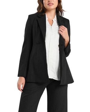 Marion Tailored Maternity Workwear Blazer - Black