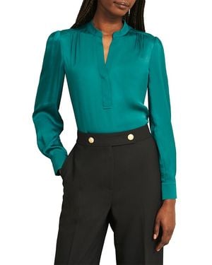 Hobbs Jade Blouse - Blue