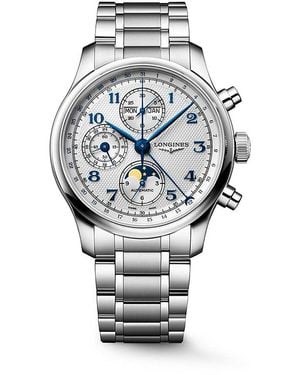 Longines Master Collection Moonphase Chronograph, 41Mm - Gray