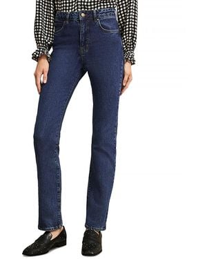 Hobbs Foley High Rise Straight Leg Jeans - Blue