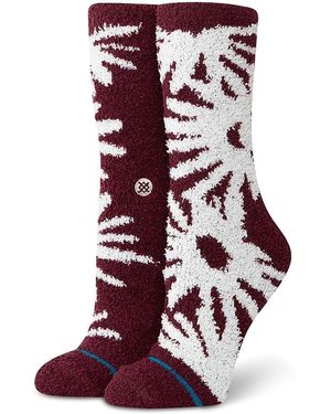 Stance Daisies Cozy Crew Socks - Red