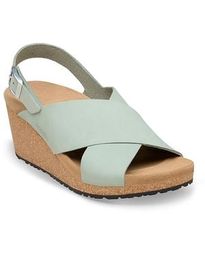 Birkenstock Samira Wedge Sandals - Metallic