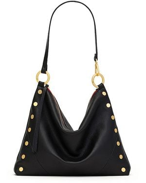 Hammitt Kyle Large Suede Shoulder Bag - Black