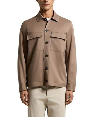 Peserico Overshirt Jacket - Brown