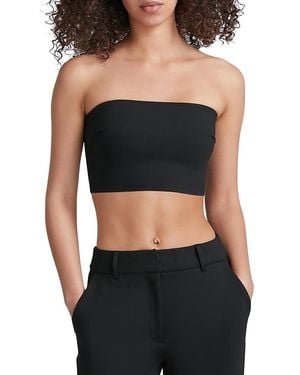 Commando Neoprene Tube Top - Black